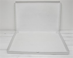 Коробка плоская, 51х41х3,5 см, белая