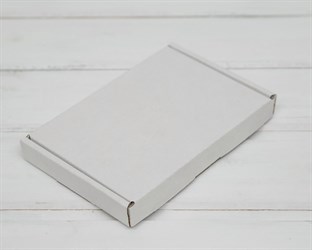 Коробка плоская, 16х11х2 см, белая