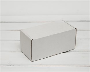 Коробка для посылок, 16х8х8 см, белая
