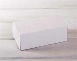 Коробка для выпечки и пирожных, 20х10х7,5 см, белая
