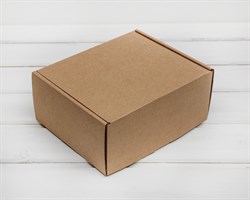 УЦЕНКА Коробка для посылок, 19х16х8,5 см, из плотного картона, крафт