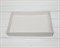 УЦЕНКА Коробка с прозрачной крышкой Классика, 35х27х5 см, белая - фото 11378
