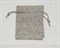 УЦЕНКА Мешочек подарочный из холщи, 7х9 см, серый, 1 шт. У1601004-УЦ - фото 11479