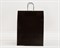 УЦЕНКА Крафт пакет бумажный, 45х35х15 см, с кручеными ручками, черный У0703027-УЦ - фото 11795