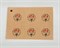 УЦЕНКА Наклейки "Ручная работа", пятиугольник, 4х4 см, лист 6 шт. - фото 12055