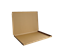 Коробка плоская, 71х51х3 см, крафт - фото 15294