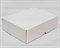 Коробка для посылок, 35х26,5х10 см, из плотного картона, белая - фото 5394