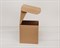 Коробка для посылок, 19х19х19,5 см, из плотного картона, крафт У0104047 - фото 5483