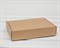Коробка 20х15х4,5 см из плотного картона, крафт - фото 5575