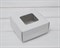 Коробка для выпечки и пирожных, 10,5х10х5 см, с прозрачным окошком, белая - фото 5855