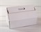 Коробка картонная 31х21х26х11 см в форме домика с ручками, белая - фото 5886