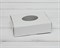 Коробка маленькая с окошком, 12х9х3,5 см, белая - фото 6147