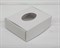 Коробка маленькая с окошком, 7х6х2,5 см, белая - фото 6154