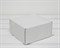 Коробка для посылок, 15х15х8 см, из плотного картона, белая - фото 6192