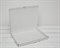 Коробка плоская, 30,5х23,5х2,5 см, белая У0104099 - фото 6288