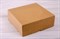 Коробка для торта от 1 до 3 кг, 32,5х32,5х12 см, d= 25-32 см,  крафт - фото 7581
