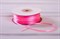 Лента атласная, 3 мм, розовая, 91 м - фото 7778