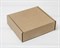 Коробка для посылок, 12,5х12х4 см, крафт - фото 8544