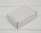 УЦЕНКА Коробка маленькая, 10х8х3 см, из плотного картона, белая - фото 9149