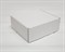 Коробка для посылок, 22х20х8,5 см, из плотного картона, белая - фото 9672