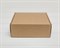 Коробка для посылок, 22х20х8,5 см, из плотного картона, крафт У1101008 - фото 9677